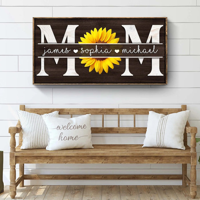 Mothers Day Personalized Gift by Tailored Canvases