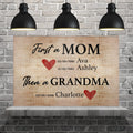 Mother's Day Sign First A Mom by Tailored Canvases