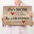 Mother's Day Sign First A Mom by Tailored Canvases