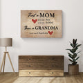 Mother's Day Sign First A Mom by Tailored Canvases