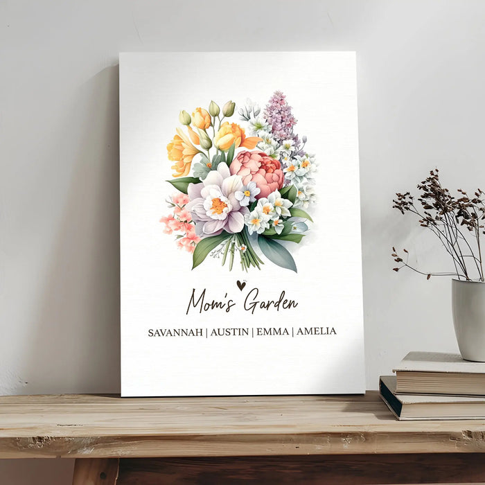 Mother's Day Sign Mom's Garden by Tailored Canvases