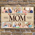 Mother's Day Sign My Greatest Blessings Call Me Mom II by Tailored Canvases