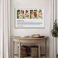 Mother's Day Sign She Loved Us Unconditionally by Tailored Canvases