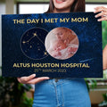 Mother's Day Sign The Day I Met My Mom by Tailored Canvases