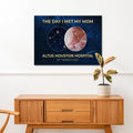 Mother's Day Sign The Day I Met My Mom by Tailored Canvases