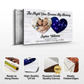 Mother's Day Sign The Night You Became My Mommy by Tailored Canvases
