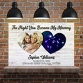 Mother's Day Sign The Night You Became My Mommy by Tailored Canvases