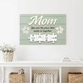 Mother's Day Sign The Piece That Holds Us Together by Tailored Canvases