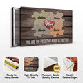 Mother's Day Sign The Piece That Holds Us Together II by Tailored Canvases
