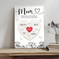 Mother's Day Sign The Piece That Holds Us Together III by Tailored Canvases
