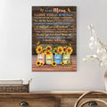 Mother's Day Sign To Me You Are My World by Tailored Canvases