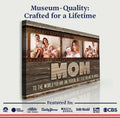 Mother's Day Sign To Us You Are The World by Tailored Canvases