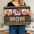 Mother's Day Sign To Us You Are The World by Tailored Canvases