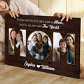 Mother's Day Sign To Us You Are The World II by Tailored Canvases