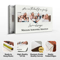 Mother's Day Sign You Are The Heart Of The Family by Tailored Canvases