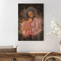 Mother's Day Watercolor Portrait Sign Mother and Child by Tailored Canvases