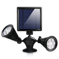 Motion Sensor Spotlights 2000lm Security Lights with Dual Head 360 Degree Rotatable by DailySale