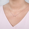 Motivational Double Intersecting Arrows Necklace by Dear Ava