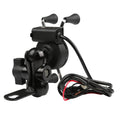 Motorcycle Handlebar Mount Holder with USB Charger by DailySale