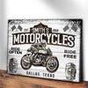 Motorcycle Ride Often Ride Free Sign