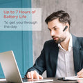 Motorola Boom 3+ Plus in-Ear Wireless Mono Bluetooth Headset Noise Cancellation by DailySale