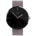 Motorola Moto 360 - Stone Grey Leather Smart Watch by DailySale