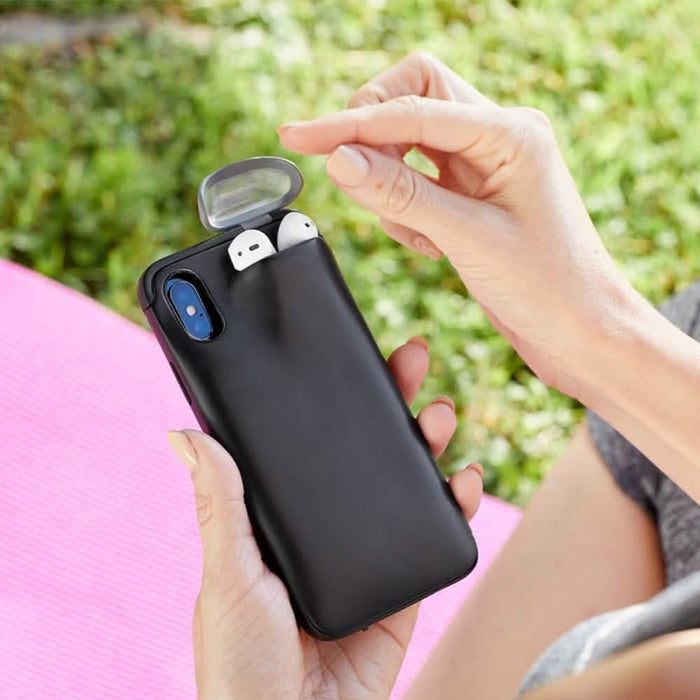 iPhone Case With AirPods Holder by DailySale