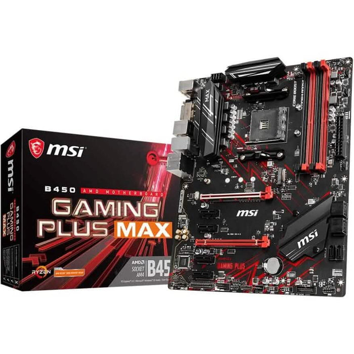 MSI B450 Gaming Plus MAX scheda Madre Presa AM4 ATX AMD B450 (Refurbished) by DailySale