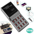 Multi 12 Port USB Charging Station Hub by DailySale