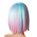 Multi-Color Ombre Short Bob Wig by DailySale