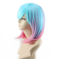 Multi-Color Ombre Short Bob Wig by DailySale