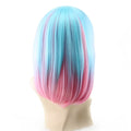 Multi-Color Ombre Short Bob Wig by DailySale