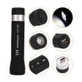 Multi-Function Bike Light Flashlight Bluetooth Speaker Handsfree Mic Support by DailySale