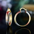 Multi Gold Hoop Earrings - Assorted Styles by DailySale