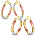 Multi Gold Hoop Earrings - Assorted Styles by DailySale