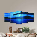 Multi-Panel Modern Abstract Paintings on Canvas Stretched on Wood by DailySale