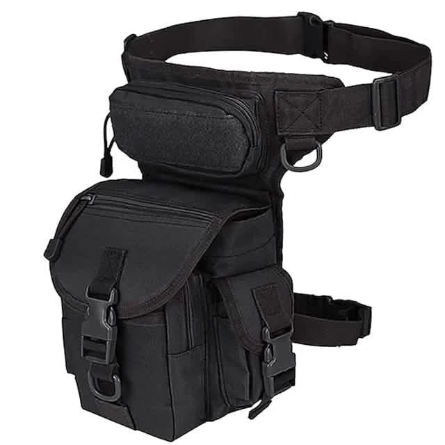 Multi-purpose Tactical Drop Leg Bag Tool Fanny Thigh Pack by DailySale