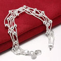 Multi Strand Beaded Snake Chain Bracelet by DailySale