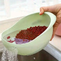 Multi-Use Food Safe Rice Washing Bowl by DailySale