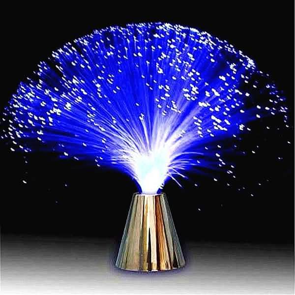 Multicolor LED Fiber Optic Light Lamp by DailySale