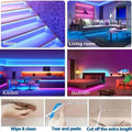 Multicolor LED Light Strip for TV with Remote Control by DailySale