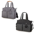 Multifunctional Diaper Changing Tote Bag with Adjustable Messenger Strap by DailySale