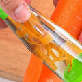 Multifunctional Fruit Vegetable Peeler With Storage Box Tube by DailySale