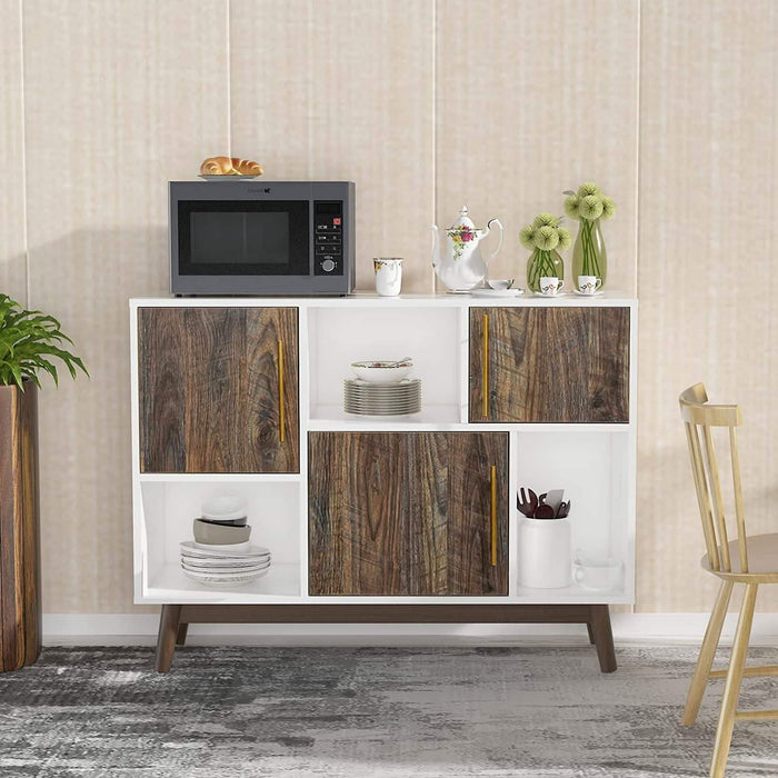 Multifunctional Storage Cabinet Modern Buffet or Kitchen Sideboard by DailySale