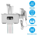 Multifunctional Wall Mount Toothbrush Organizer by DailySale