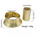 Multilayer African Choker by Duma Mbili LLC