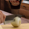 Multipurpose Stainless Steel Assistant Vegetable and Meat Slicer Holder by DailySale