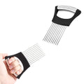Multipurpose Stainless Steel Assistant Vegetable and Meat Slicer Holder by DailySale