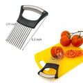 Multipurpose Stainless Steel Assistant Vegetable and Meat Slicer Holder by DailySale