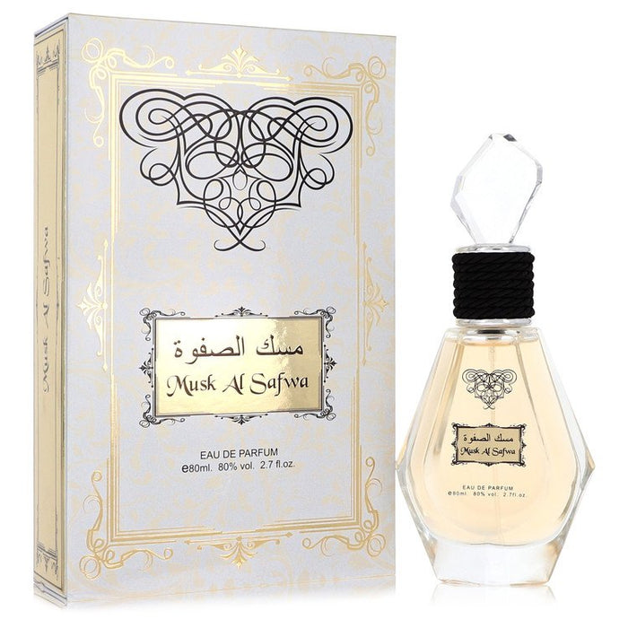 Musk Al Safwa by Rihanah Eau De Parfum Spray (Unisex) 2.7 oz for Men by Avera Group